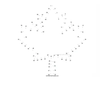 Maple Leaf free dot-to-dot printable worksheet