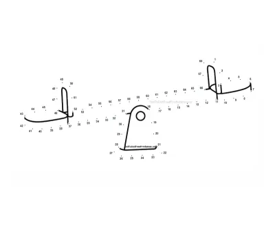 Seesaw Playground free dot-to-dot printable worksheet for Ages 5-9